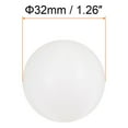 thumbnail image 2 of Uxcell 2pcs PA Nylon Solid Plastic Balls 32mm G3 Precision Bearing Ball, 2 of 6