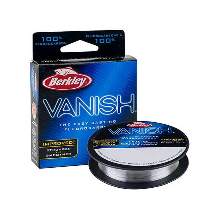 Berkley Vanish®, Clear, 2lb  0.9kg Fluorocarbon Fishing Line 