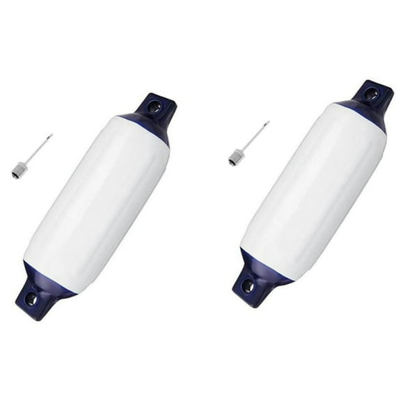 2X Inflatable Boat PVC Boat Anchor Bumper Marine Boat for Boat, Sailboat, Cuddy Etc,(6.5X23 Inch)