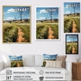 thumbnail image 4 of Designart "Electric Reverie Power Lines wall art II" Cityscapes Floater Framed Canvas Print, 4 of 7