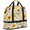 Multicolour 2, variant on Bee Foldable Travel Duffle Bag for Women and Men Lightweight Carry On Overnight Bag Sunflower Gym Luggage Weekender Bags with Shoe Compartment