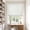 Natural, variant on Everyday Celebration Light Filtering Relaxed Roman Shade,Cordless Hand-Operated Soft Fold Linen Blend Blind 23x64" Natural