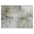 thumbnail image 2 of Addison Rugs Chantille Indoor/Outdoor Transitional Abstract Ivory Washable Rectangle Rug, 1'8" x 2'6", 2 of 6
