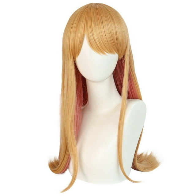 Disfraz sintético de Wig OSHI NO Kos Arima Kana para fiesta de anime