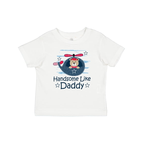 Inktastic Handsome Like Daddy for Boy Boys Baby T-Shirt