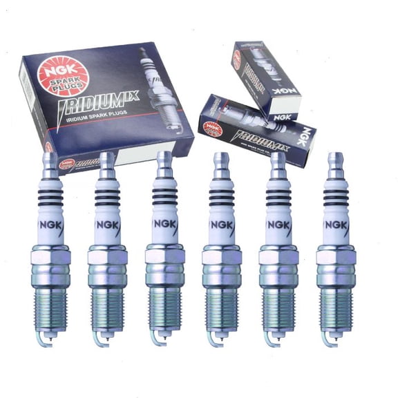6 pc NGK Iridium IX Spark Plugs compatible with Ford Ranger 4.0L V6 1997-2000