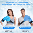 thumbnail image 3 of Compresa De Gel Frio Calor Para Aliviar El Dolor De Hombro Azul, 3 of 5
