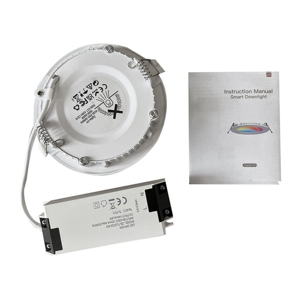 Zigbee Doodle Smart Home LED 6W Downlight Rgb Warm Cold Light App Remote Control Thin Spot Light