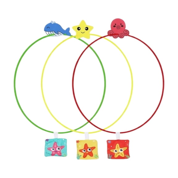 Diving Hoop Ring Set - Floating Rings for Underwater Swim Training and Breath Hold Practice - Random Color, Perfect for Pool Parties and Skill Building
