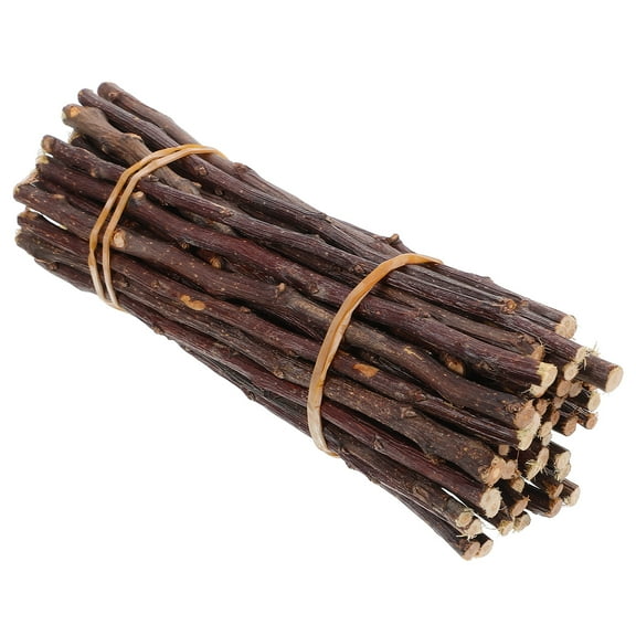 Milisten Birch Twigs Wood Log Sticks Wood 50Pcs for Outdoor Decoration