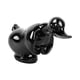 thumbnail image 3 of Adorno de pato de resina galvanizada, escultura de pato, elegante figura decorativa de pato para estante de escritorio de coche, galvanizada, color negro, 3 of 14