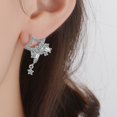 thumbnail image 2 of Pendientes de 5 estrellas, accesorios de moda para las orejas, regalos navideños para tu novia, accesorios de vestir, 2 of 5
