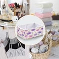 thumbnail image 4 of Foldable Fabric Storage Bin Home Cubes Clothing Organizer Bins Large Collapsible Box Basket for Home Organizer Watercolor Dandelions Pattern, 4 of 7