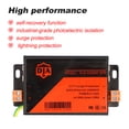 thumbnail image 4 of Supresor De Sobretensiones De Red Gigabit 0-220V 10Ka 1000Mhz Rj45 Protector De Alimentación Ethernet Pararrayos De Red Multifuncional Para Red De Sistema De Circuito Cerrado De Tv Noticed EL011637-00, 4 of 6