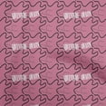 thumbnail image 1 of oneOone Rayon Pink Fabric Travel Sewing Material Print Fabric By The Yard 56 Inch Wide, 1 of 5