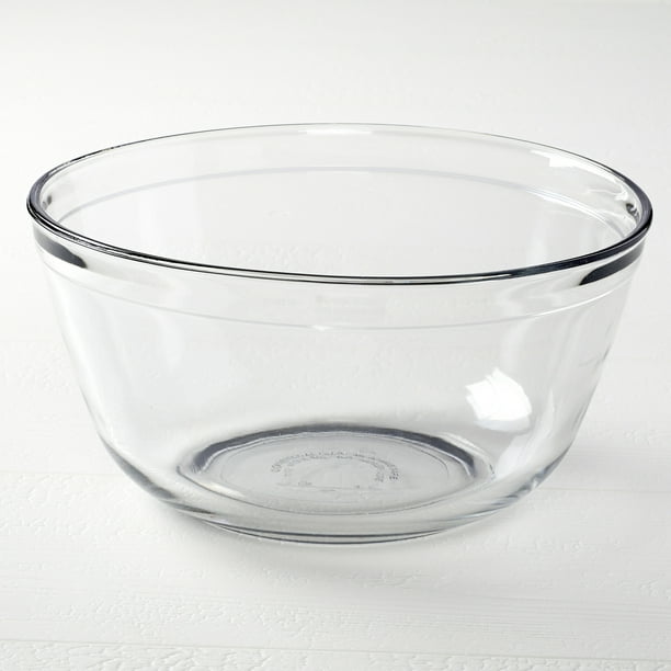 Mainstays Clear Glass Mixing Bowl ,4QT