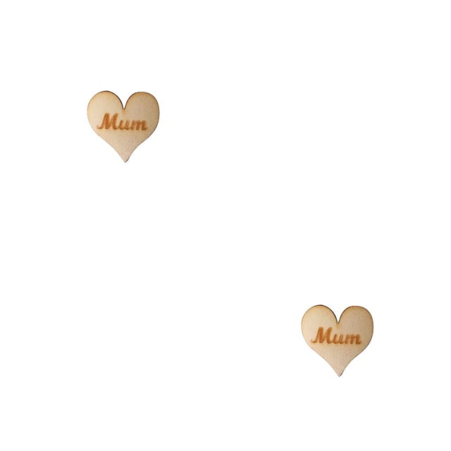 Bearachild Paquete de 100 Mini rebanadas de sin terminar signos estilo Simple Scrapbooking adornos para manualidades decoración de pared Type1 NO1