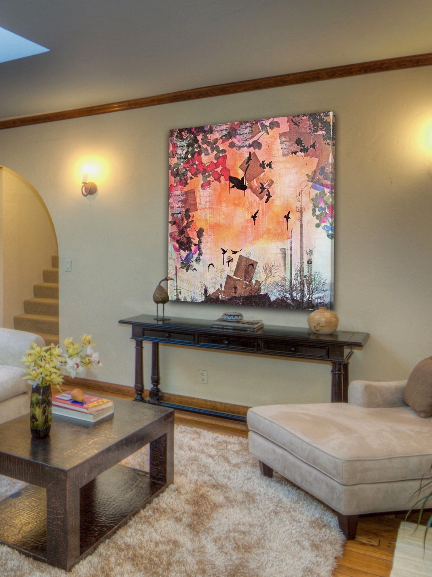 Marmont Hill "West Wind" by Tracy Silva Barbosa Painting Print on Canvas