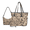Animal Spot Pattern, variant on Tutolipy Dog Zipper Pocket 3 Piece Handbag for Ladies, Lightweight Long Wallet, Fashionable Personalized Underarm Shoulder Bag for Work