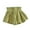 Yellow, variant on Wancir Toddler Kids Girls Y2K Bubble Shorts Elastic High Waist Ruffle Shorts Summer Fashion Wide Leg Bloomers