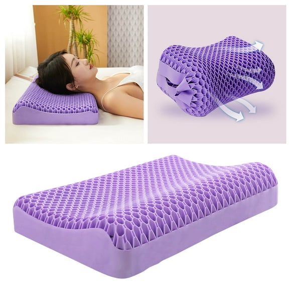 Hbdhejl Tpe Has No Compression Pillow Neck Pillow For Ergonomic Pillow For Neck Support Pillow Orthopedic Bed Pillow For Back Stomach Sleepers