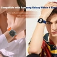 thumbnail image 2 of Sport Watch Band 20mm Soft Silicone Replacement Band Compatible for Samsung Watch 3 41mm/Active/Active 2 44mm 40mm/Galaxy Watch 4 40mm 44mm 42mm 46mm, 2 of 6