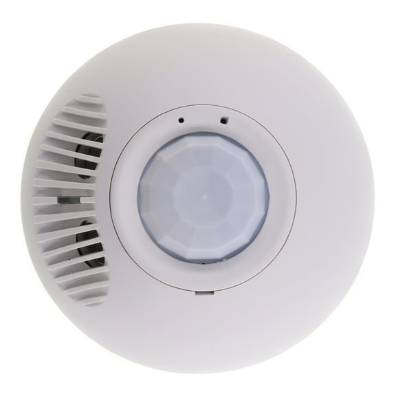 Leviton ODC05-M0W Multi-Tech Ceiling Mount Occupancy Sensor, 500-Sqft, 24-Vdc