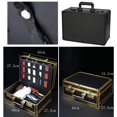 thumbnail image 2 of Estuche de transporte de peluquero estilista Colcomx Maleta de barbero grande negro, 2 of 8