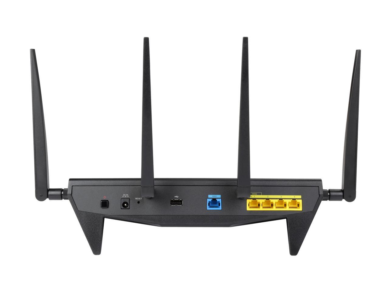 Synology RT2600ac - - wireless router - 4-port switch - 1GbE - WAN ports: 2 - Wi-Fi 5 - Dual Band - image 5 of 5