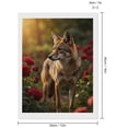 thumbnail image 2 of Diamond Art Kit for Adults, Nature Wilderness Sunrise Fox Roses Diamond Painting for Adults Beginners, 5D DIY Diamond Art Painting Kits, Colorful Diamond Painting Craft for Home Decor 12x16, 2 of 7