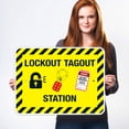 thumbnail image 2 of Lockout Tagout Station Sign,, 2 of 8