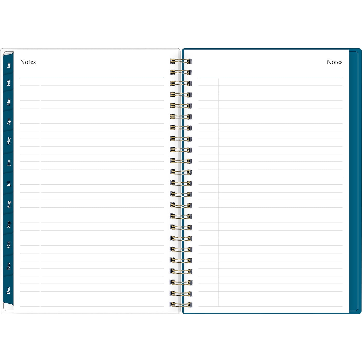2024 Weekly Monthly Planner, 5x8, by Blue Sky, Bakah Blue