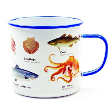 Holiday Enamel - Sea Life Enamel Mug