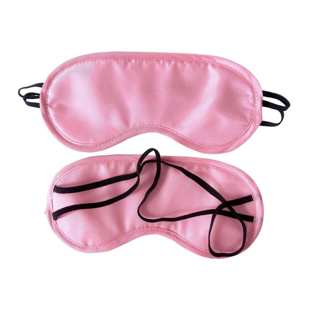 TISHITA 10Pcs Sleep Masks Night Blindfold Eye Masks for Light Blocking Adults Pink