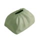 thumbnail image 3 of Dispensador de pañuelos faciales arrugados para oficina, estuche decorativo para coche Verde, 3 of 9