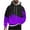 Purple, variant on ZCFZJW 3D Color Block Pattern Graphic Hoodie Tops for Men Casual Fall Long Sleeve Drawstring Hooded Pullover Sweatshirts Trendy Cotton Outwear Coat with Pocket Blue L