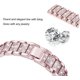 thumbnail image 2 of Bandas compatibles con Apple Watch Band 45 mm/44 mm/42 mm Iwatch Series 9/8/7/6/5/4/3/2/1, pulsera de repuesto elegante de metal con diamantes de imitación para mujer, oro rosa Rojo Verde Cocina, Decoración y Otros, 2 of 5