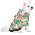 thumbnail image 5 of KLL Flamingo And Monstera for Basic Dog Hoodie - Pet Hoodie Sweater with Leash Hole - Cute Dog Sweatshirt - Pet Clothes Hooded Sweatshirt for Dog & Cat -X-Large, 5 of 8