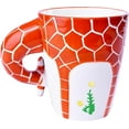 thumbnail image 3 of 3D Pure Hand-Painted Cute Animal Ceramic Coffee Mug Coffee Cup (Giraffe), 3 of 5