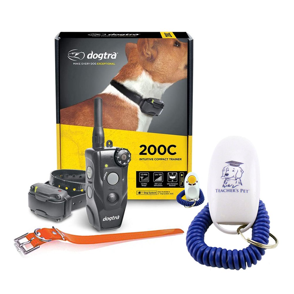 Dogtra 200C Remote Dog Training Collar System 1/2 Mile Range, Waterproof, Rechargeable, Static