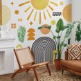 thumbnail image 3 of LADIGASU Bohemian Style Sun Arched Door Leaf Wall Sticker Salón Dormitorio Decoración Del Hogar Vinilo Pared Rebajas Flash Deals 1X Adhesivo Mural, 3 of 6