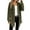 Blackish Green, variant on Womens Jackets Casual, Zip Up Women Cardigans Knitted Jacket Longline Hooded Sweatshirt Drawsting Long Coat Loose Jumper Ladies Fall Outwear Fall Jackets for Women 2025 Purple L