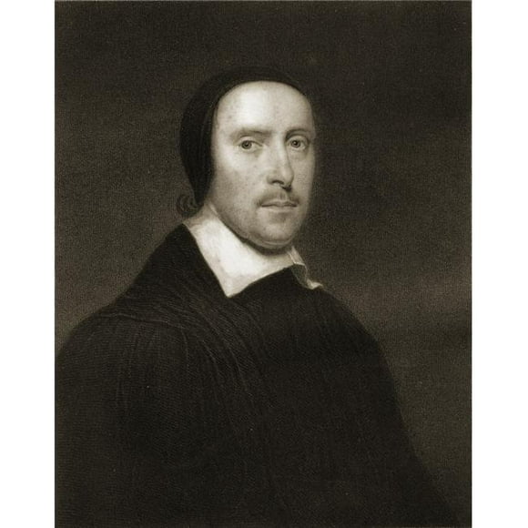 Posterazzi DPI1858623 Jeremy Taylor Baptized, 1613-1667 English Anglican Clergyman & Writer From The Book -Gallery of Portraits Published London 1833 Poster Print, 13 x 17