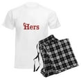 thumbnail image 6 of CafePress - Christmas Hers Half Of His And Hers Set Pajamas - Men's Light Loose Fit Cotton Pajama Set, 6 of 7