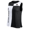 thumbnail image 2 of Women's Fanatics Black Inter Miami CF Script Colorblock Tank Top, 2 of 3