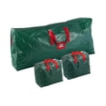 thumbnail image 3 of GUOOL 3 Pieces Christmas Tree Storage Bag Xmas Wreath Storage Bag Handbag Pouch Holder, 3 of 9