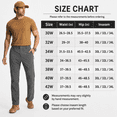 thumbnail image 4 of YAPPO Men's Lightweight Hiking Pants, Quick-Dry 4-Way Stretch Water-Resistant Outdoor Work Pants with 4 Pockets, 4 of 4