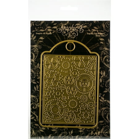 UPC: 0852034008268 | Graphic 45 Staples Dies-Regular Tag & Gears
