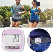 Step Counter with Large Screen Display and Smart Step & Calorie Counting for Fitness Tracking, Made of ABS