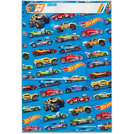Hot Wheels Party Favor Treat Bags 8ct Walmart Com
